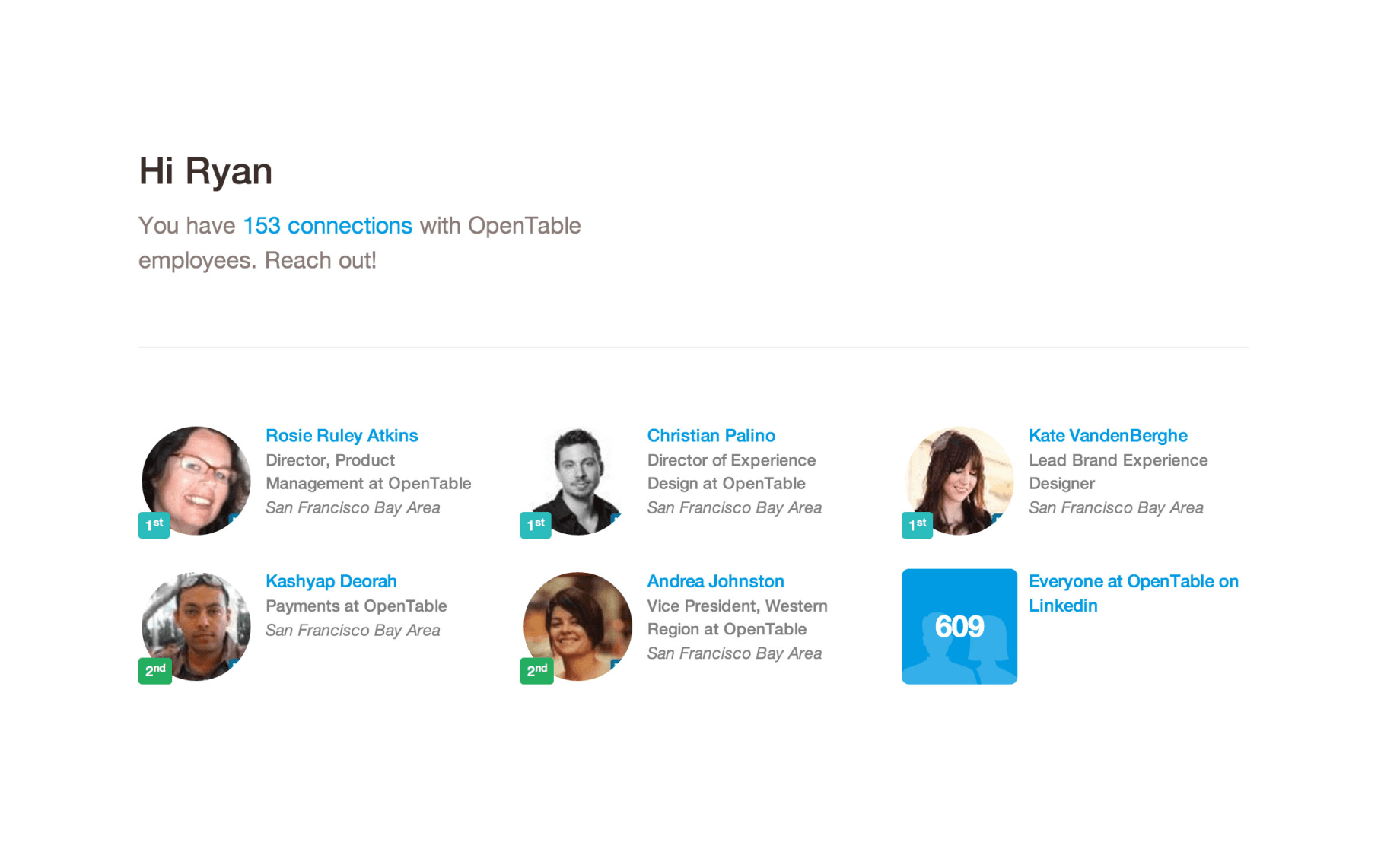 Linkedin connection