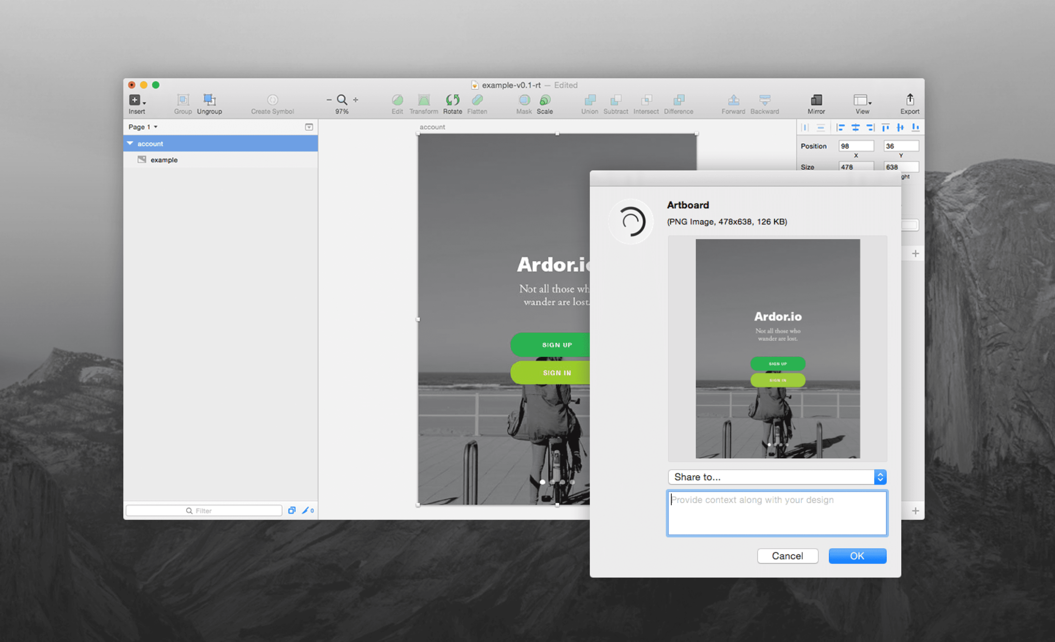 Sketch app